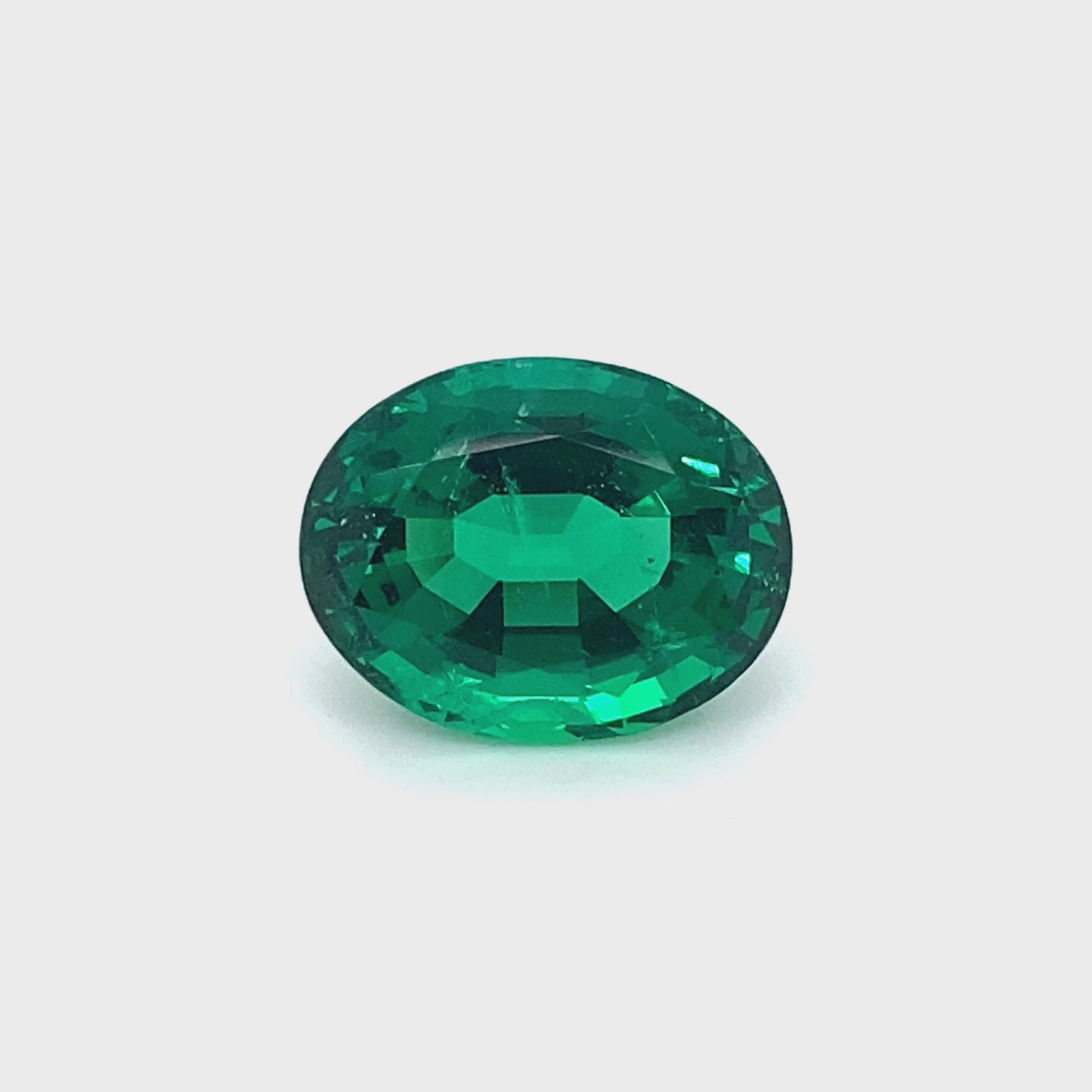 15.77x12.33x9.06mm Oval Emerald (1 pc 10.42 ct)