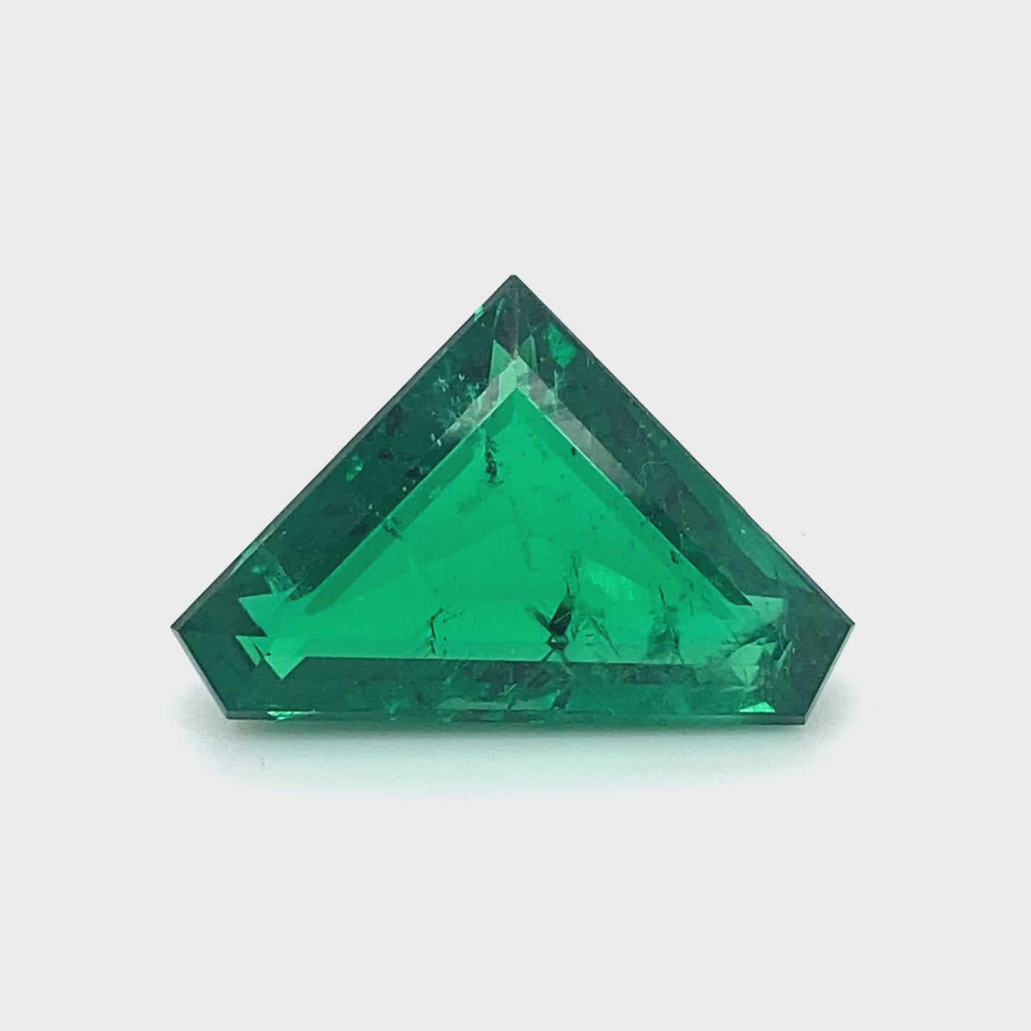 15.73x24.00x8.21mm Fancy Cut Emerald (1 pc 16.12 ct)