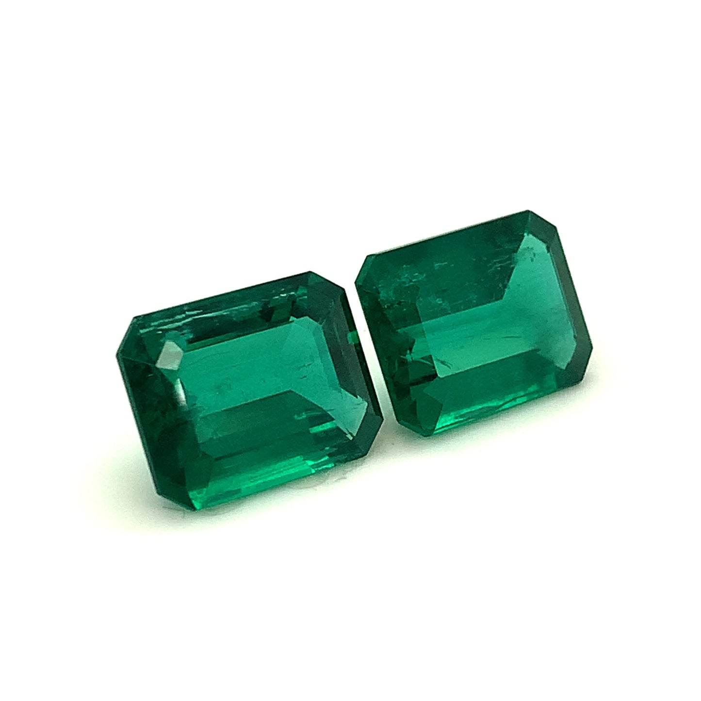 20.07x15.51x9.10mm Octagon Emerald (2 pc 40.05 ct)