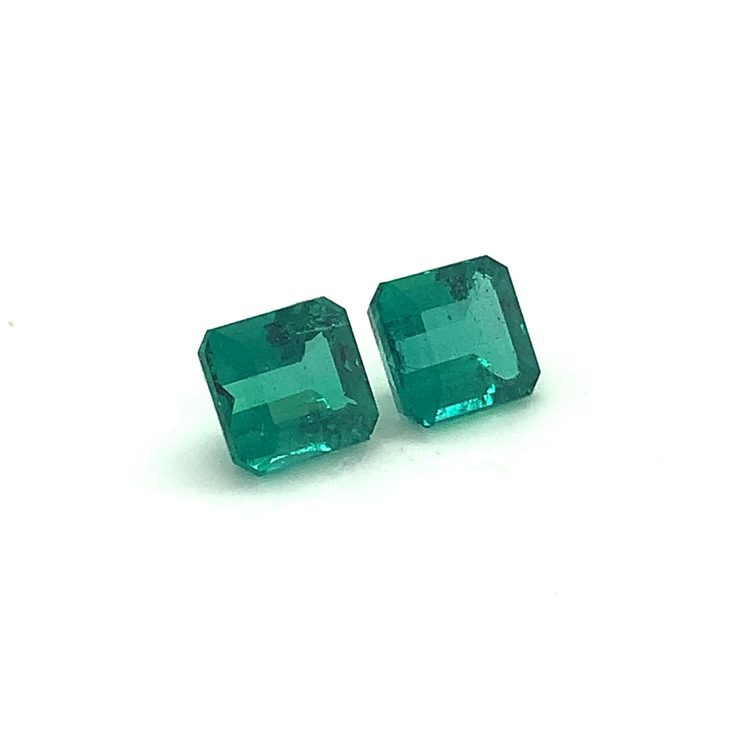 8.44x7.99x5.25mm Octagon Emerald (2 pc 5.60 ct)