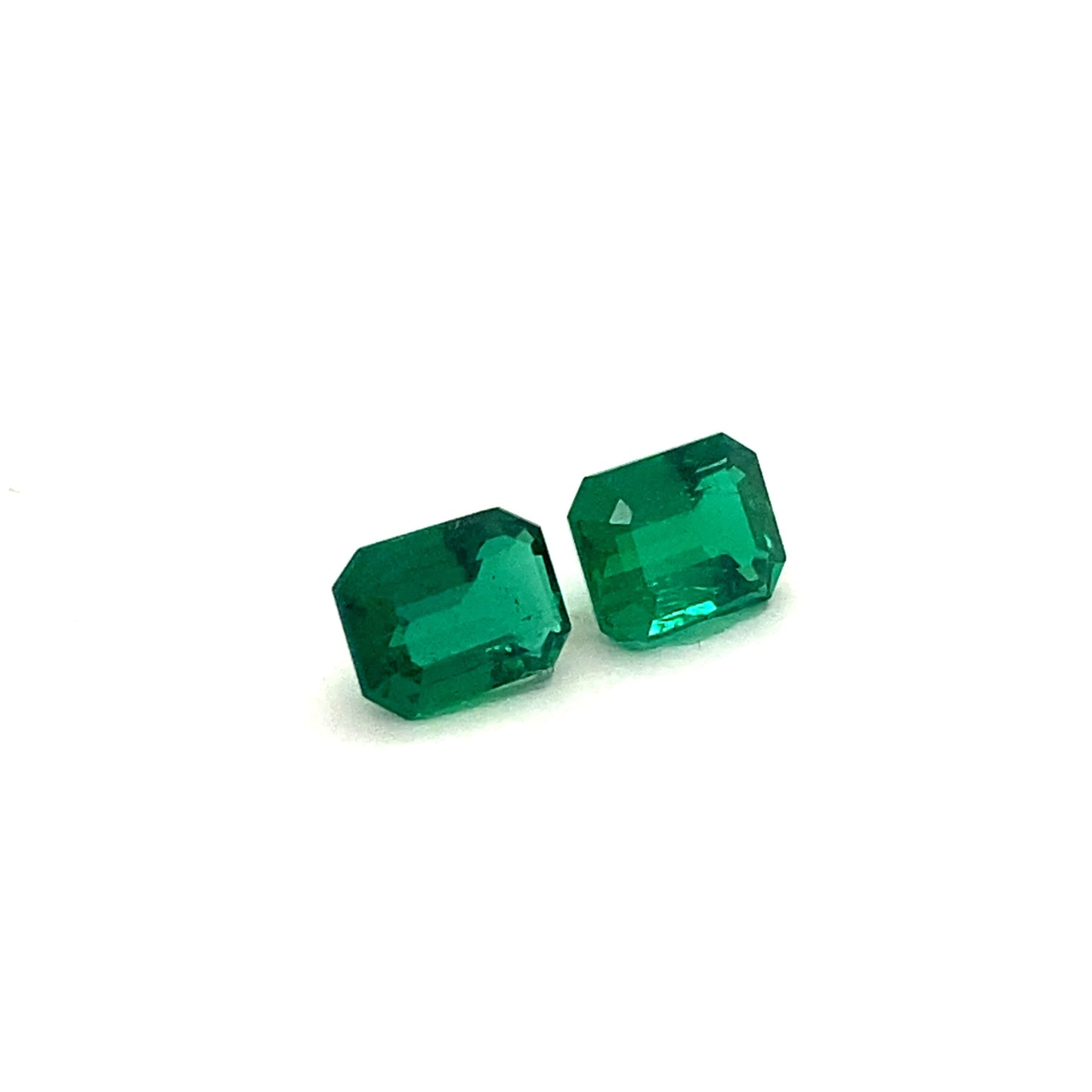 7.95x6.08x4.39mm Octagon Emerald (2 pc 2.82 ct)