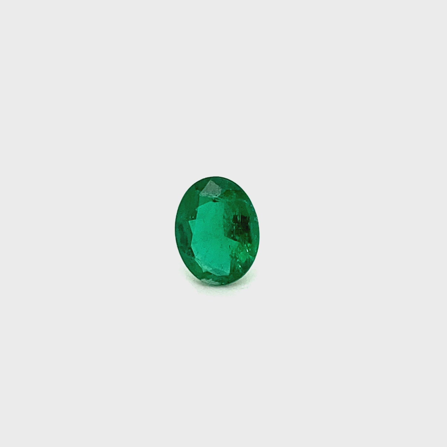 8.82x6.86x3.65mm Oval Emerald (1 pc 1.24 ct)