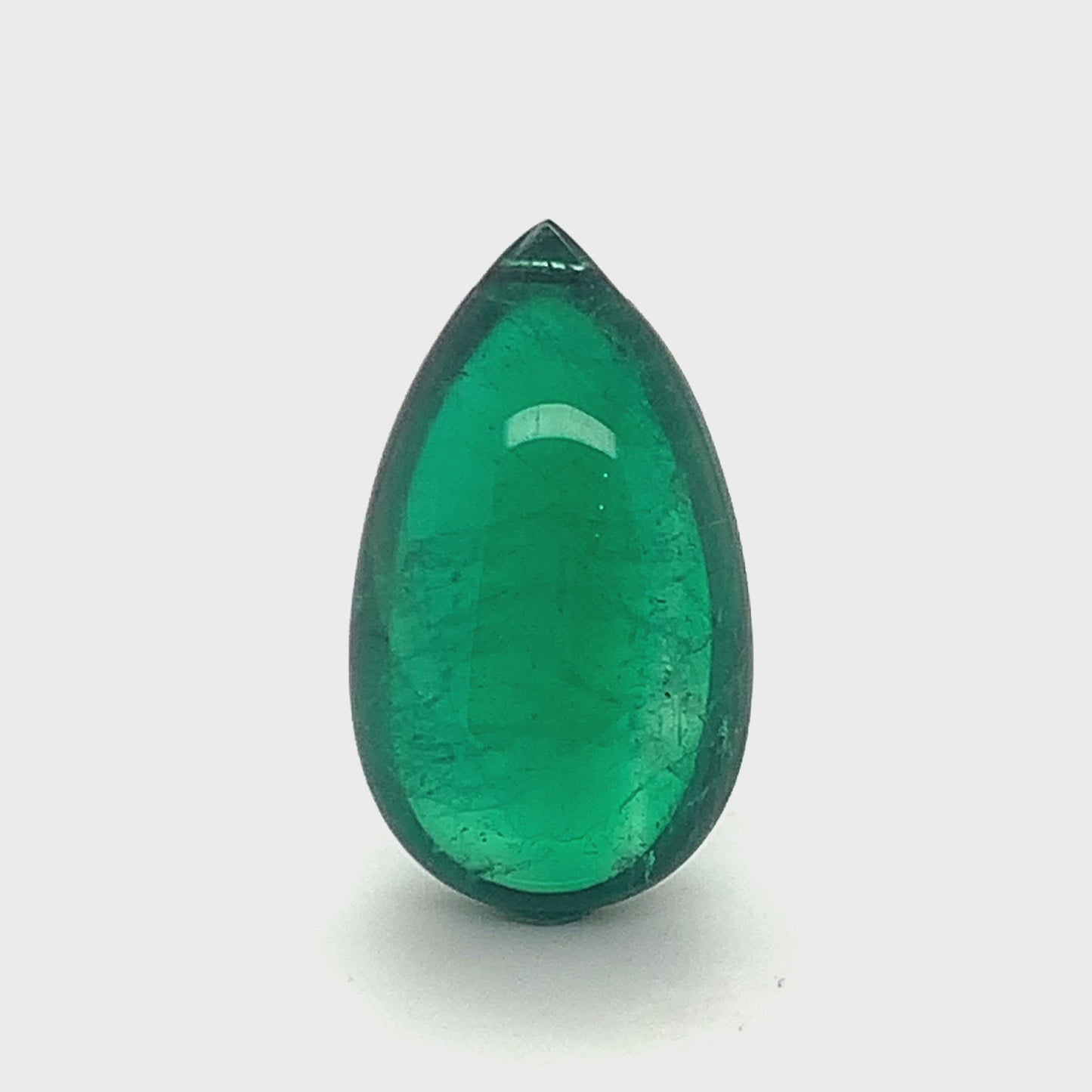 22.31x13.06x9.16mm Drop Emerald (1 pc 17.72 ct)