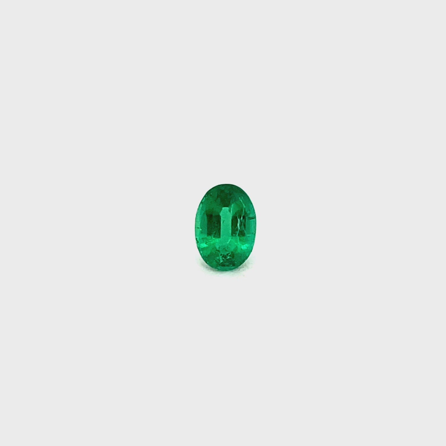 7.01x4.99x3.33mm Oval Emerald (1 pc 0.72 ct)