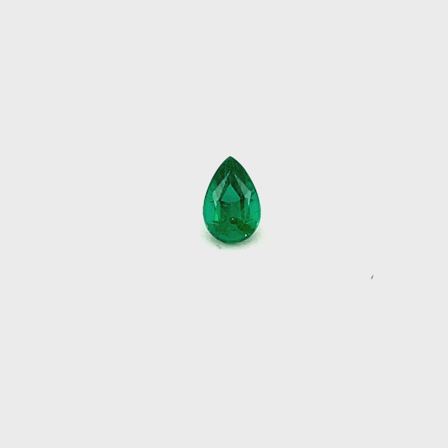 5.99x3.98x3.16mm Pear-shaped Emerald (1 pc 0.41 ct)