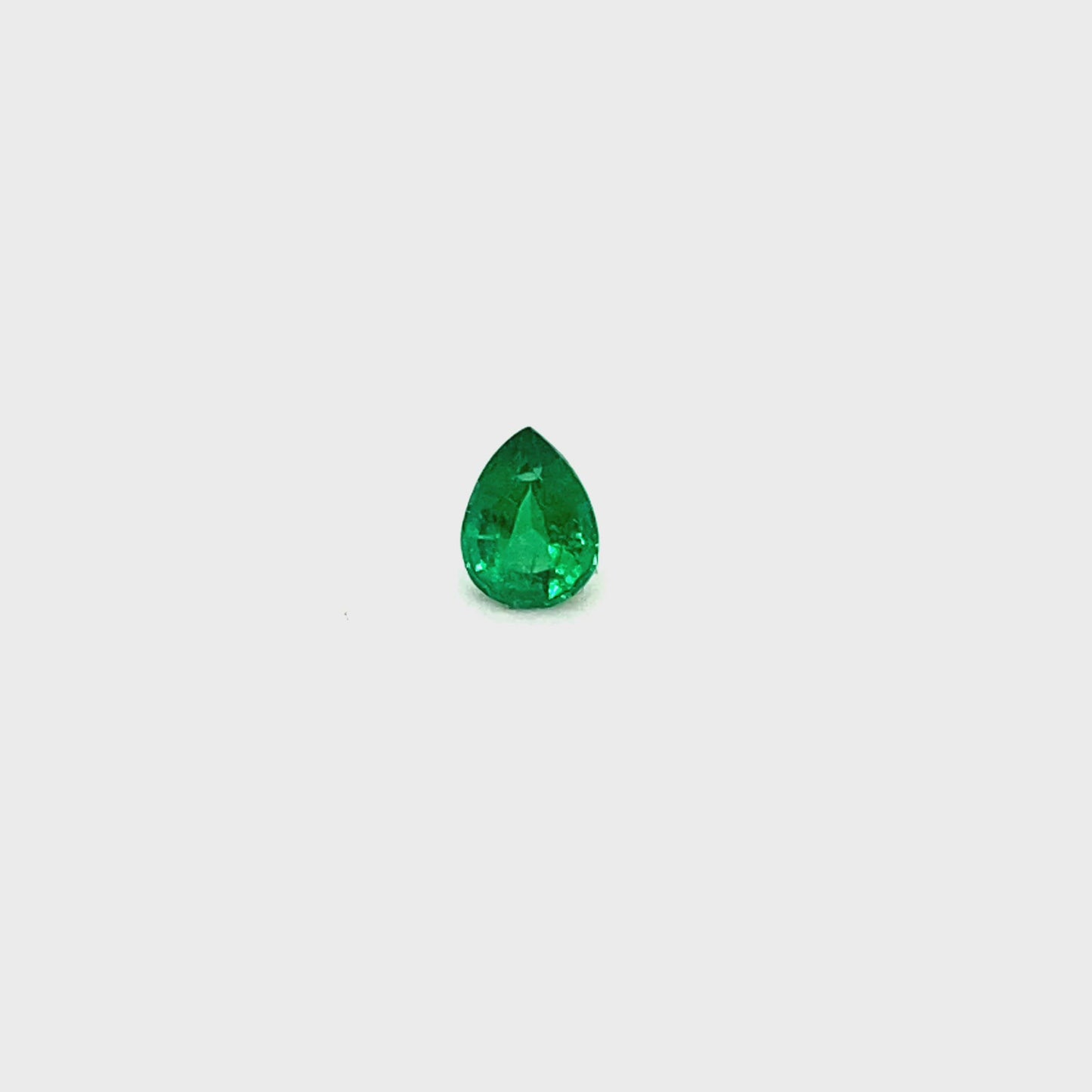 5.08x3.90x2.59mm Pear-shaped Emerald (1 pc 0.29 ct)