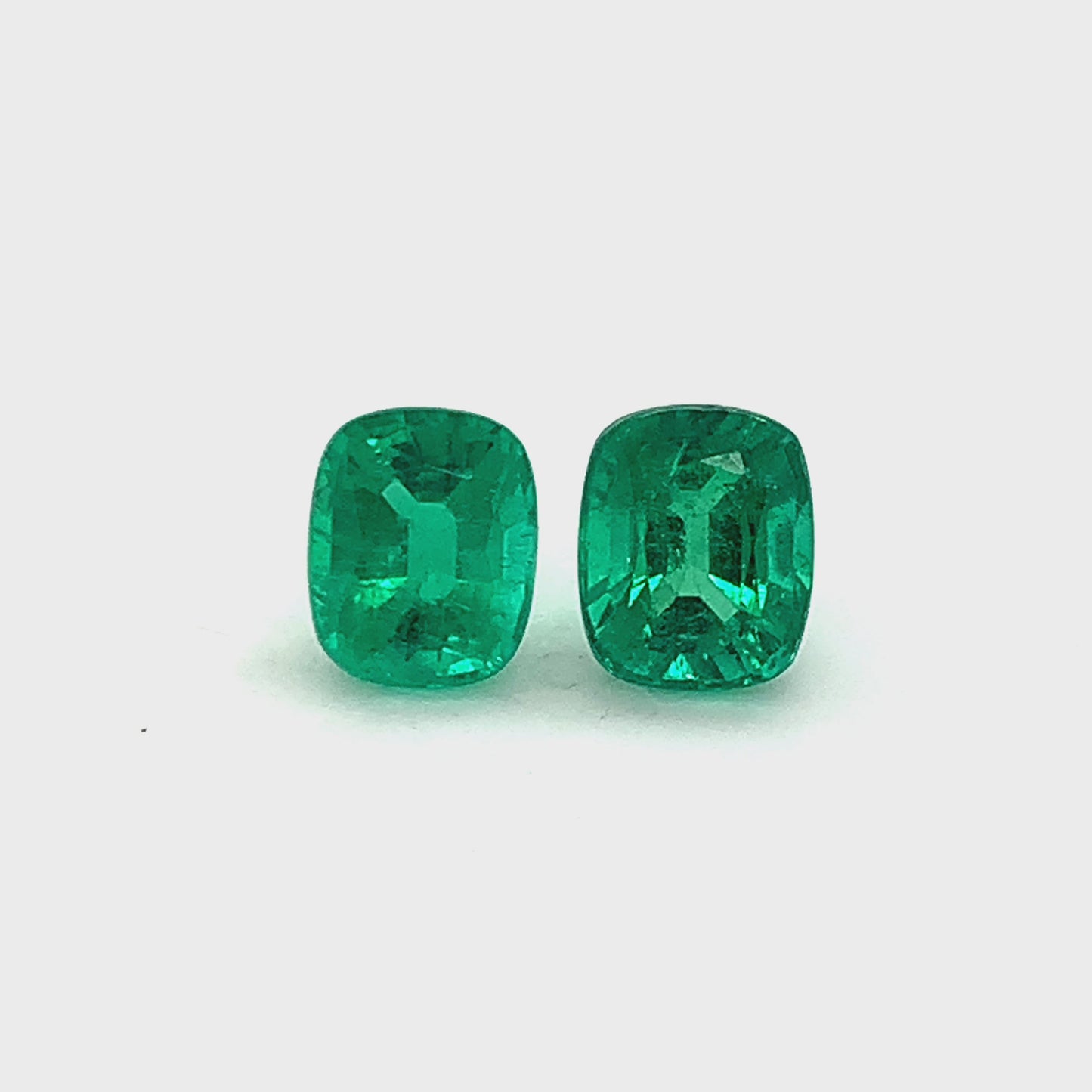 8.30x6.70x0.00mm Octagon Emerald (2 pc 4.06 ct)